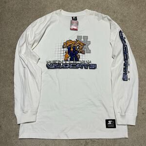 1996 Starter Kentucky Wildcats Long Sleeve T-Shirt Large NWT